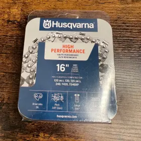 531300446 Husqvarna Chainsaw Chain 16in H37 High Performance 56 Drive Links .05in Gauge