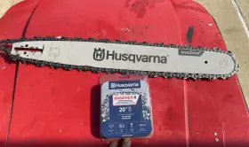 531309679 Husqvarna Chainsaw Guide Bar And 2 Chains
