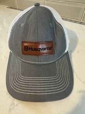 Husqvarna 535425401 Genuine Oem X-plorer Leisure Wear Upptack Gray White Hat