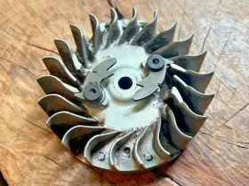 537209602 Husqvarna Oem Chainsaw Heated Handle Flywheel Fly Wheel Fan 576 X-torq Xt -fs