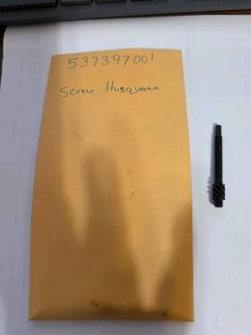 Husqvarna 537397001 New Oem Chain Adjuster Tightener Screw 450 #