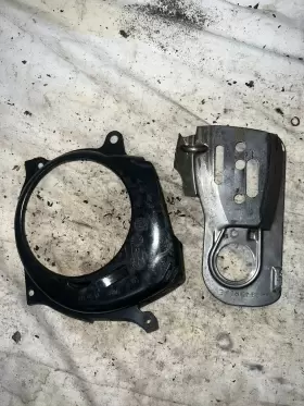 Husqvarna 544 09 40 450 Rancher 445 Chainsaw Bar Guide Plate Oem And Air Baffle