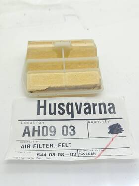 Husqvarna 544080803 New Oem Felt Air Filter - Fits 445 450 445e 450e