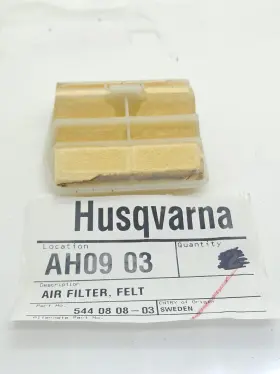 544080803 Husqvarna New Oem Felt Air Filter - Fits 445 450 445e 450e