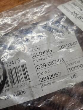 Husqvarna 544376701 544 80 76-01 Piston Ring Lot Of 2 - 346xp New Edition Chainsaw Oem