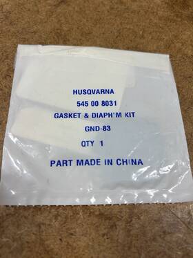 Husqvarna 545008031 Genuine Oem Chainsaw Carburetor Gasket Kit