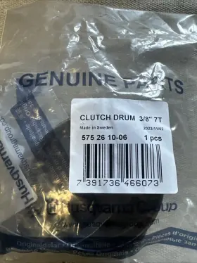 575261006 Husqvarna Clutch Drum 3/8 Inch 7t Genuine Oem