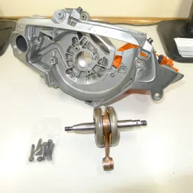575545203 Husqvarna Oem Crankcase And Crankshaft Assembly 6 Screw Case Block Model 562 Xp