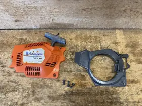 577434101 Husqvarna 543 Xp Xpg Used Oem Recoil Starter Assembly With Extra Parts