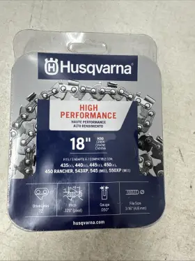 578404401 Husqvarna New H30 18in Chain Loop Nib/free Shipping