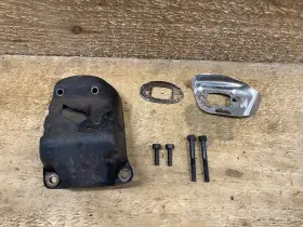 581914802 Husqvarna 555 560 560xp 562 562xp Good Used Oem Muffler Kit Assembly