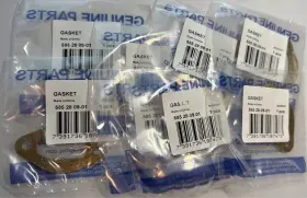 585280901 Husqvarna 8 Eight Genuine Muffler Gaskets Part # - Free Shipping