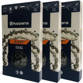 585422152 Husqvarna 3 Pack Of 14 Inch X-cut S93g Cutting Chains - 585422152-3pk