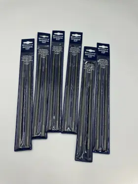 588246201 Husqvarna Intensive Cut Saw Chain Files 6 Packs 12 File 7/32 Inch 5.56mm