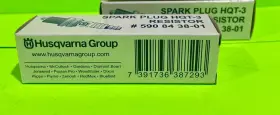 590843801 Husqvarna Genuine Spark Plug Hqt-3 Resistor Oem Fits Rz7c Cmr6h 2 Pack