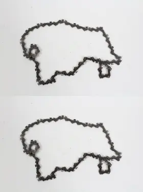 581807952 Husqvarna 591105052 2 Pack 14 Inch .043 3/8 Mini 52dl H38 Saw Chain Loop