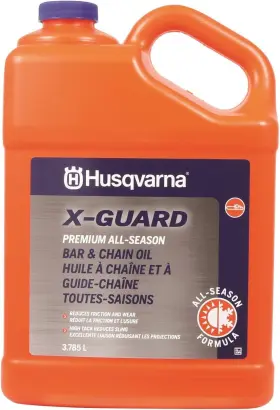 593272002 Husqvarna X-guard Premium All Season Bar And Chain Oil 1 Gallon Grey
