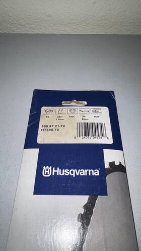Husqvarna 595972172 New 20 Inch Chainsaw Bar 3/8 Pitch .050 Gauge 72dl Oem
