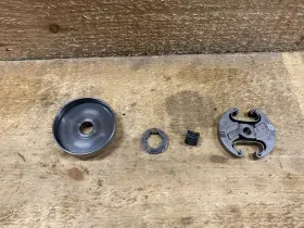 596218303 Husqvarna 545 Mark 2 550xp Mark2 Clutch Drum Sprocket Needle Oem Used Kit