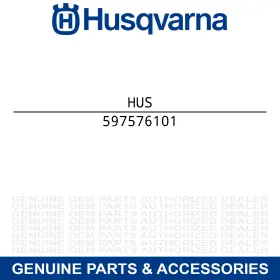 597576101 Husqvarna Radial Seal