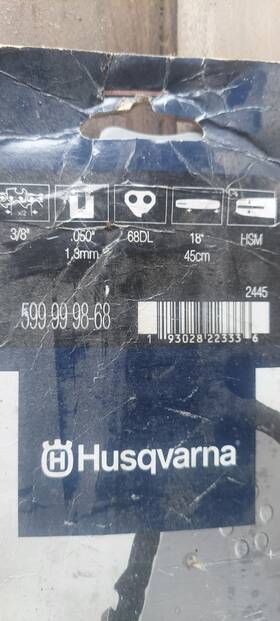Husqvarna 608000156 Oem 18 Inch Bar 599999868 / 585950968 455 And 460 Ranchers 555
