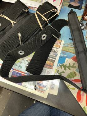 Husqvarna 695000530 Ayp Backpack Blower Shoulder Strap 140b 145bt #695000013 Oem Nos