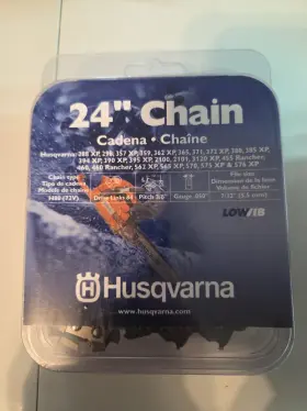 Husqvarna 705788515202 24 Inch Chain H80 72v 3/8 Pitch 84 Drive Links