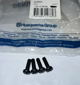 724132955 Husqvarna Pack Of 4 Recoil Cover Screws
