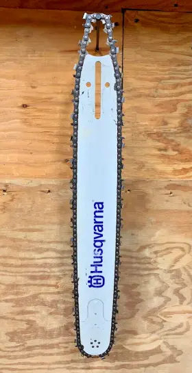 92630vj Husqvarna Nice Oem Chainsaw 20 Inch Solid Pro Bar And Great Husky Chain .050 3/8 72dl