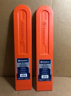 599301501 Husqvarna Bar106 Oem Chainsaw Bar Cover Scabbard Fits 18-22 Inch Lot Of 2x