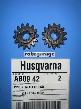 532403849 Husqvarna / Craftsman Poulan Genuine Oem Mower Pinion Gear 14 Tooth -b55