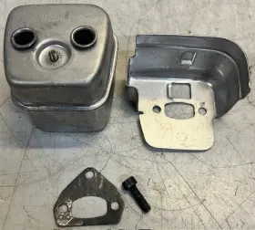 H301ns Husqvarna Replacement Muffler And Exhaust Gasket Kit For Chainsaws