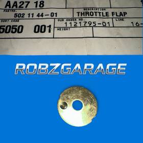 Husqvarna / Jonsered 502114401 Carburetor Throttle Flap Fits 40 51 55 Saws 240 245 R/rx B75