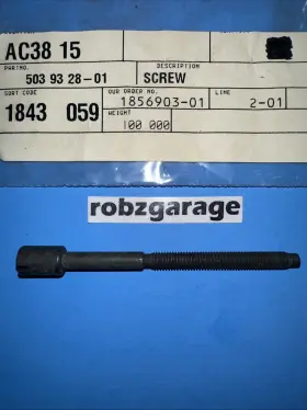 503932801 Husqvarna / Jonsered Chain Adjuster Screw 362 365 371 372 2065 2171 -b55