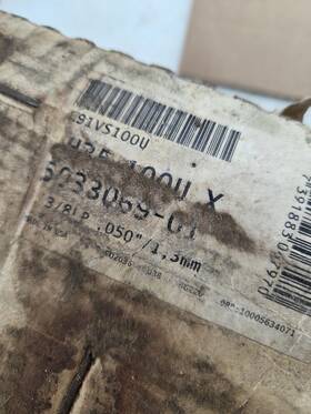 Husqvarna Pp38y0501640 75ft Part Roll 3/8 Inch .050 Full Chisel Chainsaw Chain Oregon 91vs Lp