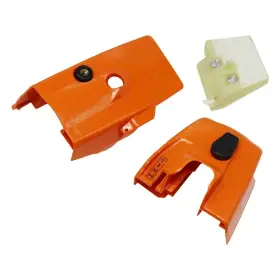 Huyur 853456700248 Air Filter Cleaner With Cover Mental Shroud Top For Stihl Ms 240 260 02