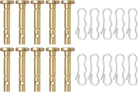 738-04124a Ideasure 714-04040 Replacement Shear Pin Kit For Mtd Cad Snowblower - Pins Gold