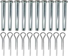 Iksi 727238758953 Fits Simplicity Or Snapper Shear Pins 245 Inches X 1.85 Silvery
