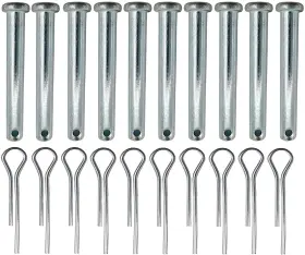 Iksi 727238758953 Fits Simplicity Or Snapper Shear Pins 245 Inches X 1.85 Silvery