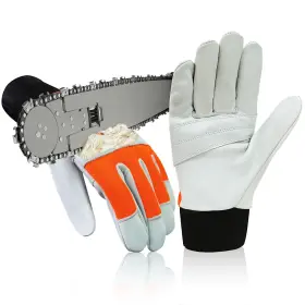 Intra-fit 974334512208 Chainsaw Gloves Saw Protection On Left Hand Back Cut-resistance Gl