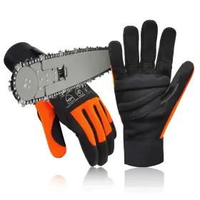 Intra-fit 974334512260 Chainsaw Gloves Saw Protection On Left Hand Back Cut-resistance Glo