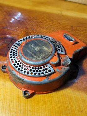Jonsered 2057t Jonsereds Starter Cover With Recoil Used Repaired Near Rope Hole No String