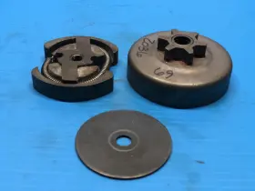37248 Jonsered 2036 Chainsaw Clutch / Sprocket 3/8-6t -free Shipping 69