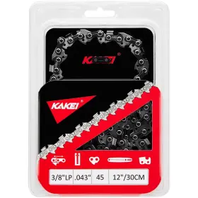 1b4q45x Kakei Dewalt Chainsaw Chain 12 Inch 3/8 Lp Pitch .043 Gauge 45 Drive Links Fits D