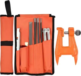 Fl0001 Karvayna Universal Field Chainsaw File Kit 14pcs Chain Saw Set 5/32 Inch 7/32 3/16 1