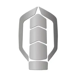Wac00062-252 Kask Wac00001-252 New Silver Reflecting Hi Viz Decal Set - Only For Zenith X