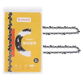 Kohnkdllc 791598350188 14 Inch Chainsaw Saw Chain 3/8 Lp Pitch .050 Gauge 53 Drive Links S53 For H