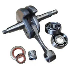 Kr00067 Kumeka Ms440 Crankshaft With Bearings And Oil Seal Pin Bearing Assembly Fits Stih-l