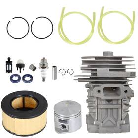 Labwork Law106338 Cylinder Piston Air Filter Bulb Fit For Ms251 44mm Chainsaw Tune-up Kit