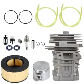 Law106338 Labwork Cylinder Piston Air Filter Bulb Fit For Ms251 44mm Chainsaw Tune-up Kit